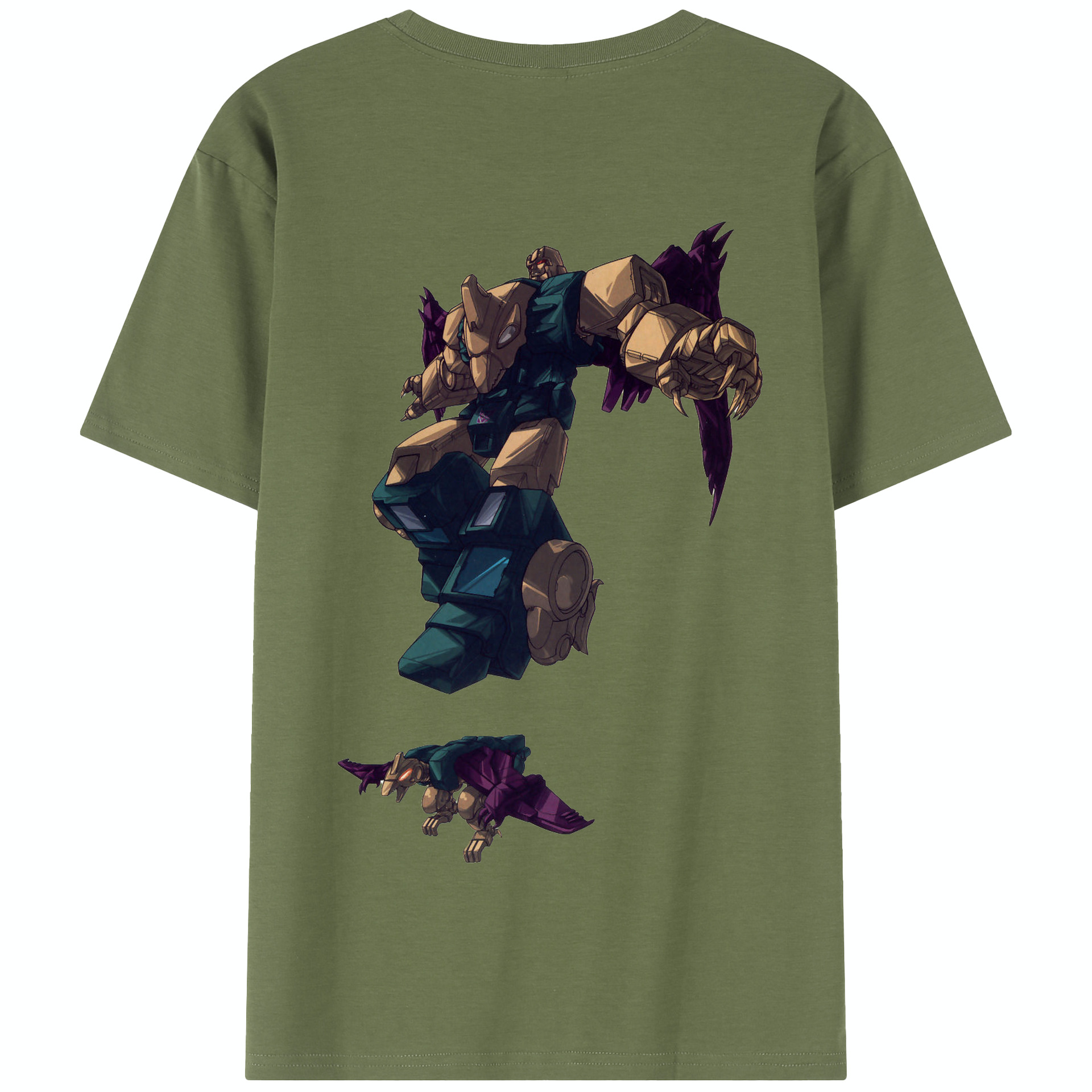 （画像用）  綿100％半袖Tシャツ（背面プリント）